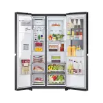REFRIGERADORA LG SIDE BY SIDE DE 22.4P³ INSTAVIEW DOOR IN DOOR CRAFT ICE VS25XHWCB